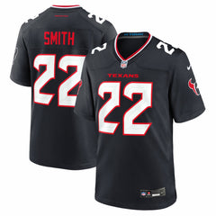 Jaylin Smith Team Game Jersey - Houston Texans Jerseys