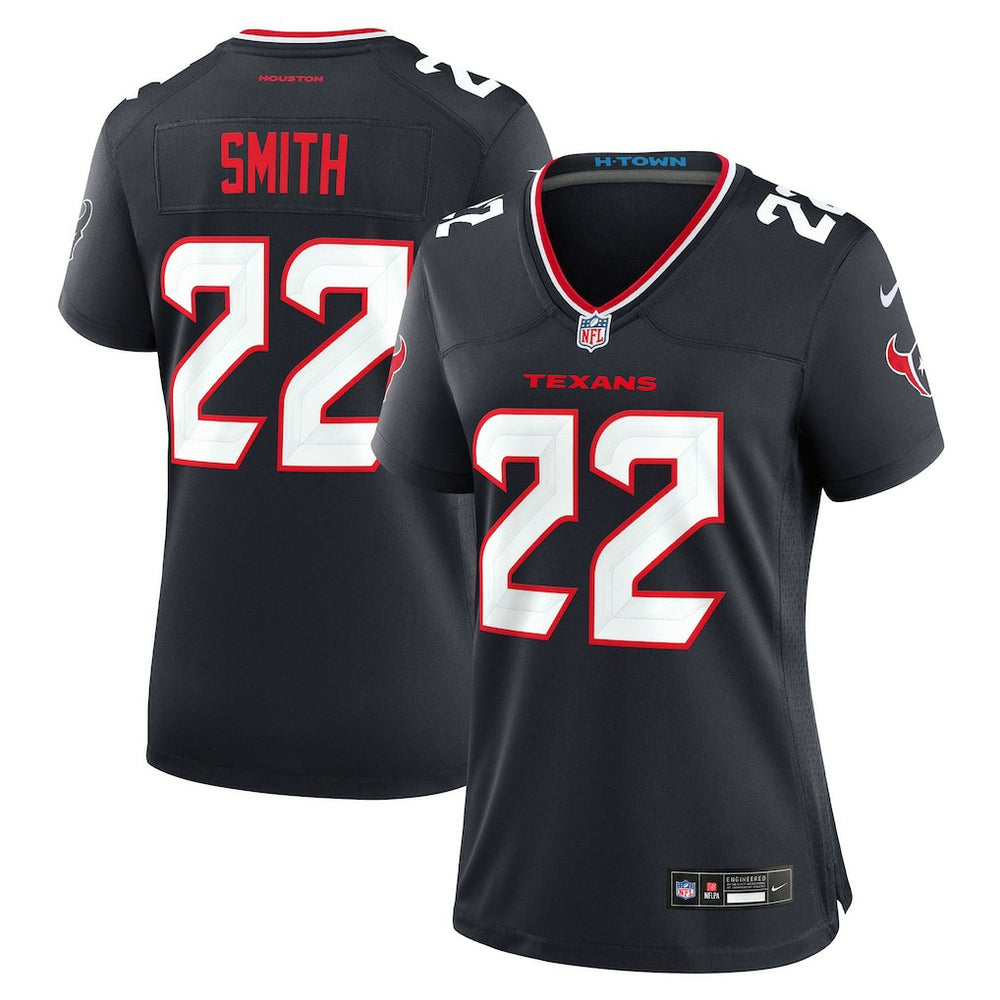 Jaylin Smith Women's Team Game Jersey - Houston Texans Jerseys