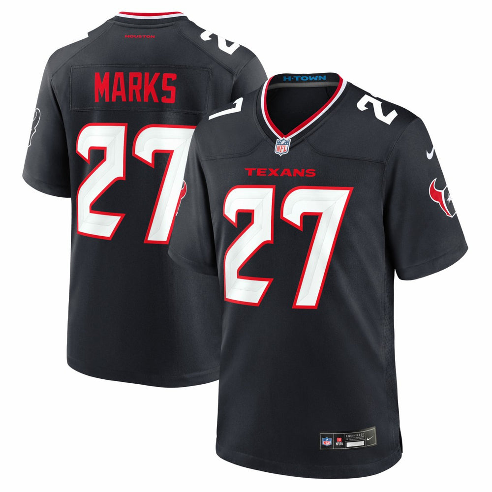 Woody Marks Team Game Jersey - Houston Texans Jerseys