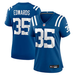 Johnathan Edwards Women's Team Game Jersey - Indianapolis Colts Jerseys