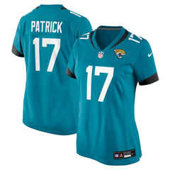 Tim Patrick Women's Team Game Jersey - Jacksonville Jaguars Jerseys