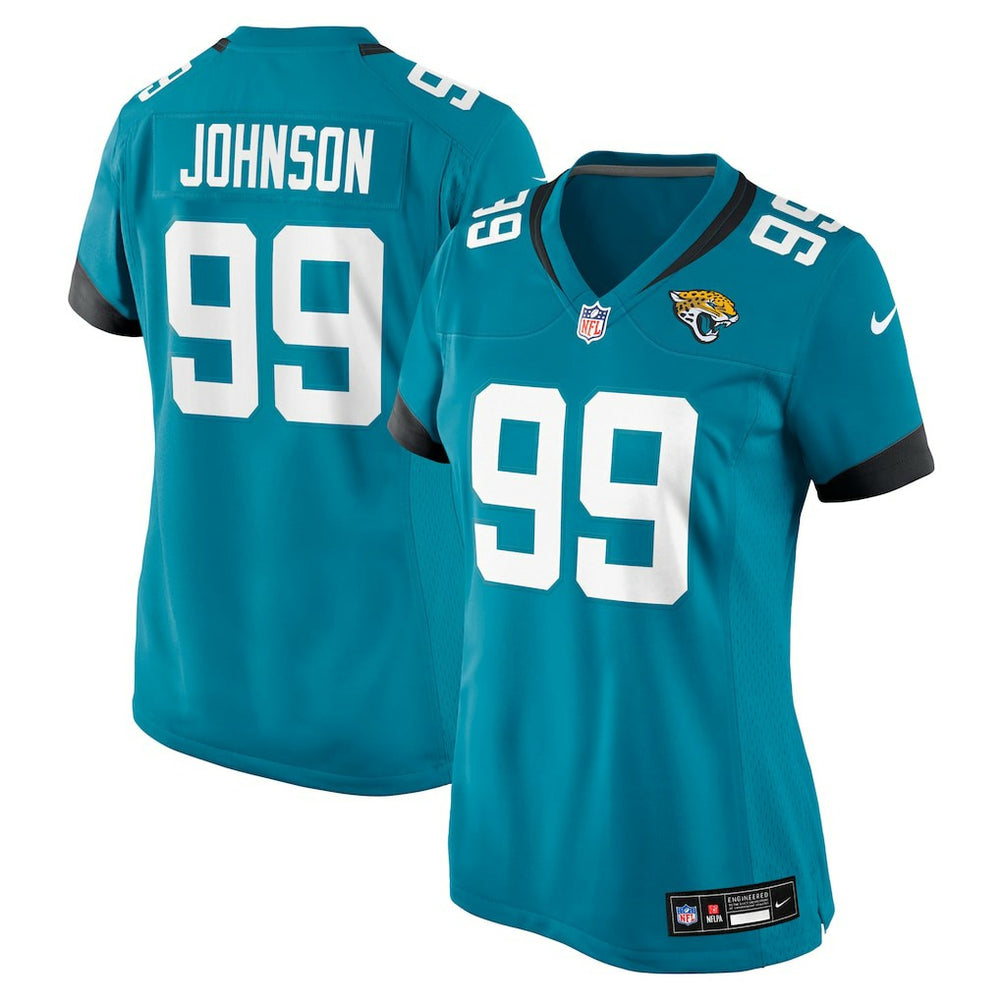 Austin Johnson Women's Team Game Jersey - Jacksonville Jaguars Jerseys