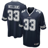 Javonte Williams Team Game Jersey - Dallas Cowboys Jerseys