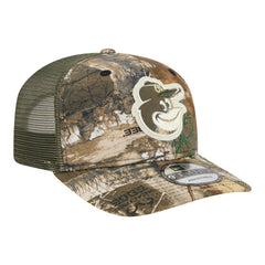 Camo Baltimore Orioles New Era Realtree 9SEVENTY Adjustable Hat