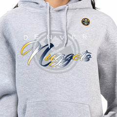 Denver Nuggets G-III 4Her by Carl Banks Women's Shadow Logo Tri-Blend Fleece Hoodie sale