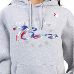 Philadelphia 76ers G-III 4Her by Carl Banks Women's Shadow Logo Tri-Blend Fleece Hoodie