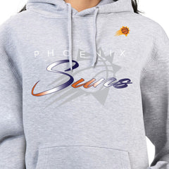 Phoenix Suns G-III 4Her by Carl Banks Women's Shadow Logo Tri-Blend Fleece Hoodie