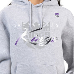Sacramento Kings G-III 4Her by Carl Banks Women's Shadow Logo Tri-Blend Fleece Hoodie