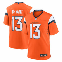 Pat Bryant Team Game Jersey - Denver Broncos Jerseys