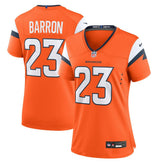 Jahdae Barron Women's Team Game Jersey - Denver Broncos Jerseys