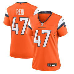 Karene Reid Women's Team Game Jersey - Denver Broncos Jerseys