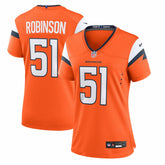 Que Robinson Women's Team Game Jersey - Denver Broncos Jerseys