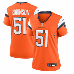 Que Robinson Women's Team Game Jersey - Denver Broncos Jerseys