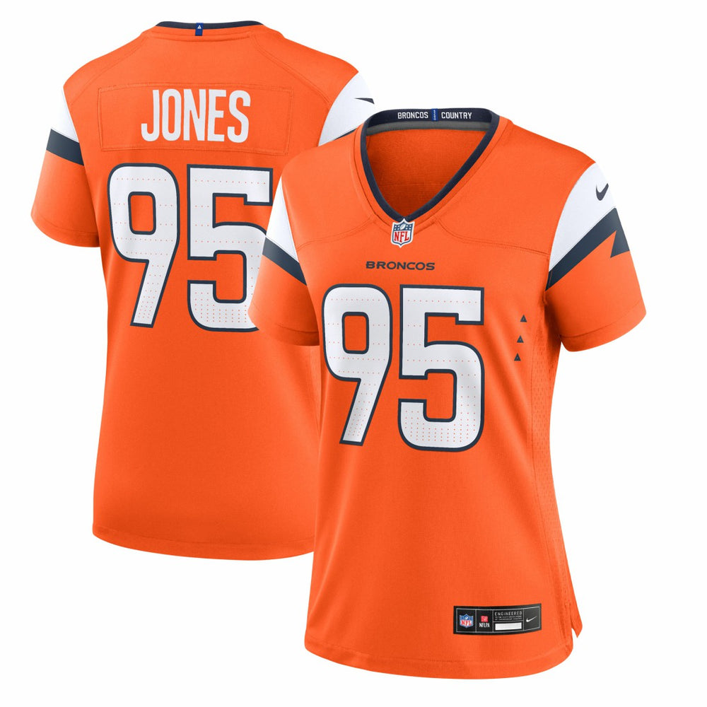 Sai'vion Jones Women's Team Game Jersey - Denver Broncos Jerseys