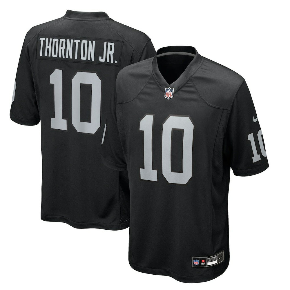 Dont'e Thornton Jr. Team Game Jersey - Las Vegas Raiders Jerseys