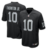 Dont'e Thornton Jr. Team Game Jersey - Las Vegas Raiders Jerseys
