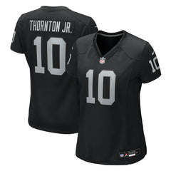Dont'e Thornton Jr. Women's Team Game Jersey - Las Vegas Raiders Jerseys