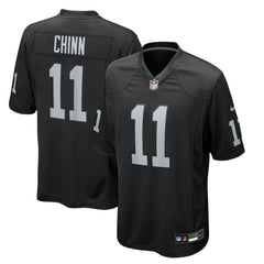 Jeremy Chinn Team Game Jersey - Las Vegas Raiders Jerseys