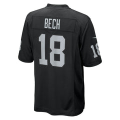 Jack Bech Team Game Jersey - Las Vegas Raiders Jerseys