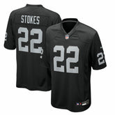 Eric Stokes Team Game Jersey - Las Vegas Raiders Jerseys