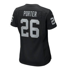 Darien Porter Women's Team Game Jersey - Las Vegas Raiders Jerseys