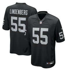 Cody Lindenberg Team Game Jersey - Las Vegas Raiders Jerseys