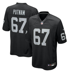 Will Putnam Team Game Jersey - Las Vegas Raiders Jerseys