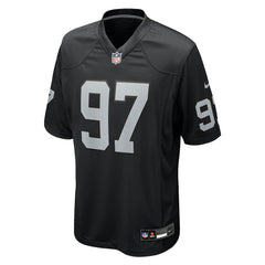 Tonka Hemingway Team Game Jersey - Las Vegas Raiders Jerseys