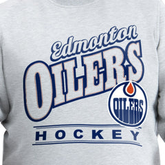 NHL Edmonton Oilers G-III Sports by Carl Banks Adaptive Headliner Fleece Sweatshirt