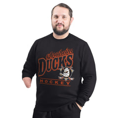 NHL Anaheim Ducks G-III Sports by Carl Banks Adaptive Headliner Fleece Sweatshirt
