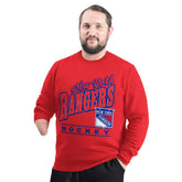 NHL New York Rangers G-III Sports by Carl Banks Adaptive Headliner Fleece Sweatshirt