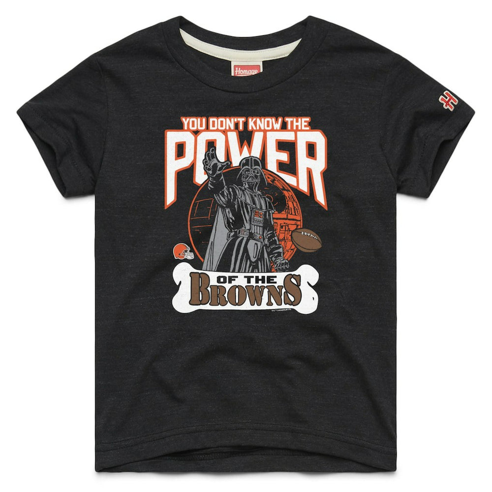 Homage Youth Star Wars x NFL Tri-Blend T-Shirt - Cleveland Browns T-shirts