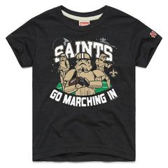 Homage Youth Star Wars x NFL Tri-Blend T-Shirt - New Orleans Saints T-shirts