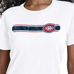 NHL Montreal Canadiens Starter Women's Team Stripe T-Shirt
