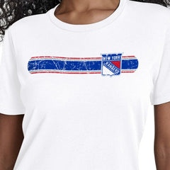NHL New York Rangers Starter Women's Team Stripe T-Shirt