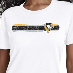 NHL Pittsburgh Penguins Starter Women's Team Stripe T-Shirt