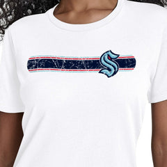 NHL Seattle Kraken Starter Women's Team Stripe T-Shirt
