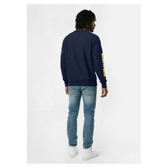 Navy Milwaukee Brewers Champion Reverse Weave Chenille Sweatshirt