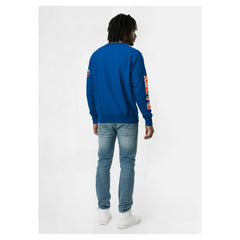 Royal New York Mets Champion Reverse Weave Chenille Sweatshirt