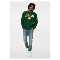 Green Athletics Champion Reverse Weave Chenille Sweatshirt