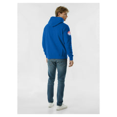 Royal Texas Rangers Champion Reverse Weave Chenille Hoodie