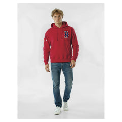 Red Boston Red Sox Champion Reverse Weave Chenille Hoodie