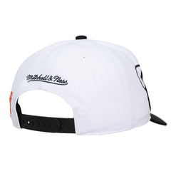 White/Black San Francisco Giants Mitchell & Ness Unisex XL Script Pro Crown Adjustable Hat