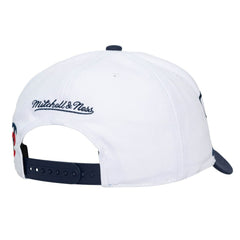 White/Navy Minnesota Twins Mitchell & Ness Unisex XL Script Pro Crown Adjustable Hat
