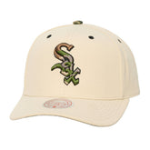 Cream Chicago White Sox Mitchell & Ness Unisex Camo Logo Pro Crown Snapback Hat
