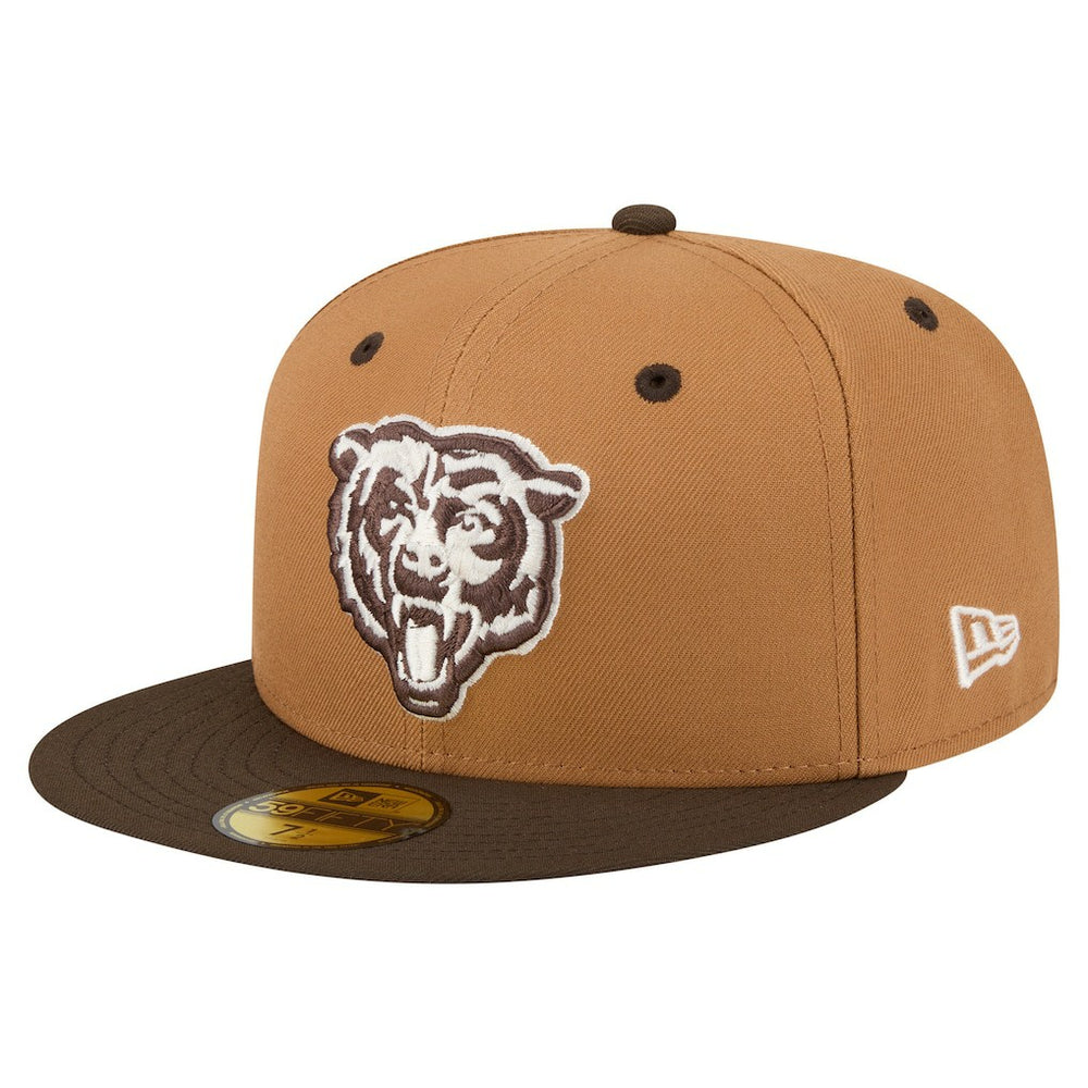 Two-Tone Walnut 59FIFTY Fitted Hat - Chicago Bears Hats