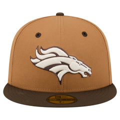 Two-Tone Walnut 59FIFTY Fitted Hat - Denver Broncos Hats
