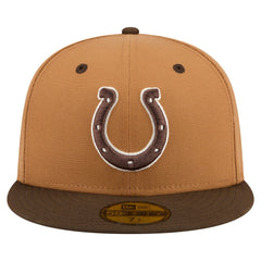 Two-Tone Walnut 59FIFTY Fitted Hat - Indianapolis Colts Hats