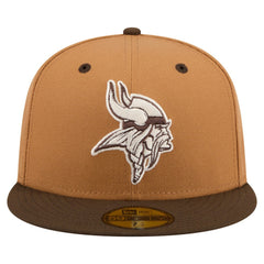 Two-Tone Walnut 59FIFTY Fitted Hat - Minnesota Vikings Hats