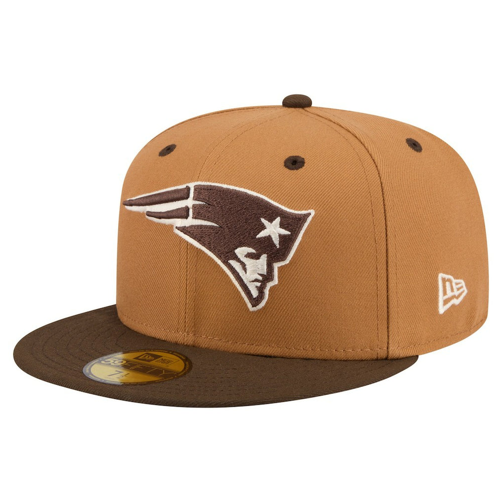 Two-Tone Walnut 59FIFTY Fitted Hat - New England Patriots Hats